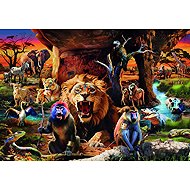 CLEMENTONI Animal Meeting Puzzle 1500 pieces - Jigsaw Puzzle