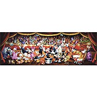 CLEMENTONI Panoramic Puzzle Disney Orchestra 1000 pieces - Jigsaw Puzzle