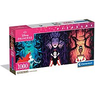 CLEMENTONI Panoramic Puzzle Disney Princesses and Villains 1000 pieces - Jigsaw Puzzle