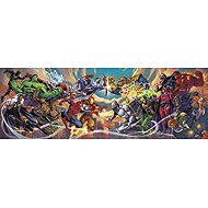 CLEMENTONI Marvel Heroes vs. Villains Panoramic Puzzle 1000 pieces - Jigsaw Puzzle