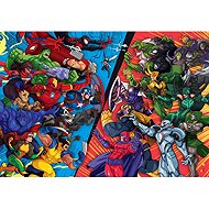 CLEMENTONI Puzzle Avengers vs. villains SUPER 104 pieces - Jigsaw Puzzle