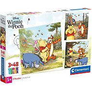 CLEMENTONI Winnie the Pooh Puzzle 3 × 48 pieces - Jigsaw Puzzle