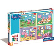 Clementoni Pepin Pig 4 in 1 (12 + 16 + 20 + 24 pieces) - Jigsaw Puzzle