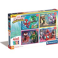 Clementoni Spidey and his Amazing Friends 4 in 1 (12 + 16 + 20 + 24 pieces) - Jigsaw Puzzle