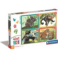 Clementoni Cute Cubs 4 in 1 (12 + 16 + 20 + 24 pieces) - Jigsaw Puzzle