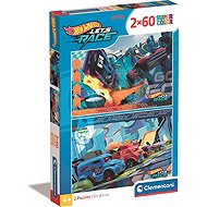 Clementoni Hot Wheels 2 × 60 pieces - Jigsaw Puzzle