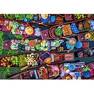 Clementoni Thai floating market 1000 pieces - Jigsaw Puzzle
