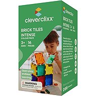 Cleverclixx Brick Tiles Pack Intense 16 pcs - Building Set