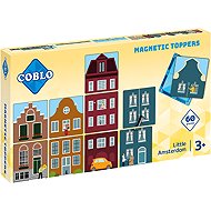 Coblo Magnetické městečko, 60 dílů - Building Set