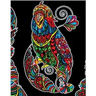 colourvelvet Velvet picture Parrot - Colouring Book