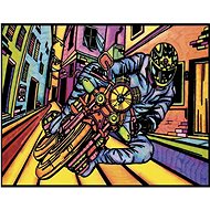 colourvelvet Velvet picture Motorcycle - Colouring Book