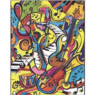 colourvelvet Velvet Picture Music - Colouring Book