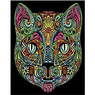 colourvelvet Velvet picture Cat, L - Colouring Book