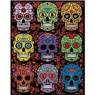 colourvelvet Velvet picture Skulls - Colouring Book