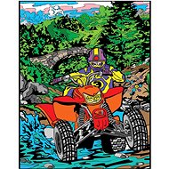 colourvelvet Velvet Picture Quad - Colouring Book