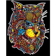 colourvelvet Velvet picture of a Lynx - Colouring Book