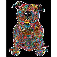colourvelvet Velvet picture of Pitbull - Colouring Book