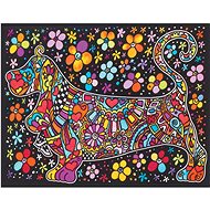 Colorvelvet Sametový obrázek Baset - Colouring Book