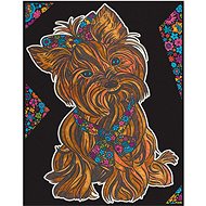 Colorvelvet Sametový obrázek Yorkshire - Colouring Book