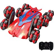 Pengbu RC spider stunt car 8WD with LED and spray - Remote Control Car