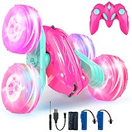 Rodzon RC Flipper 4WD 360°, pink - Remote Control Car
