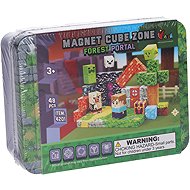 Wiky Magnet Cube Zone Forest Portal 48 Pieces - Building Set