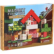 Wiky Magnet Cube Zone Happy Farm 80 Pieces - Building Set