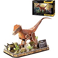CubicFun National Geographic: Velociraptor 63 dílků - 3D Puzzle