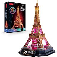 CubicFun Night Edition LED: Eiffel Tower 51 Pieces - 3D Puzzle