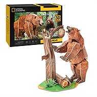 CubicFun National Geographic: Brown Bear 88 pieces - 3D Puzzle