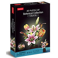 CubicFun Botanical Collection: Tulips and Lilies 103pcs - 3D Puzzle