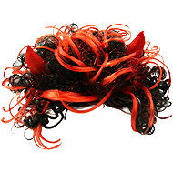 LUMA Devil wig with horns - Costume Accessory