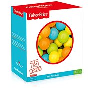 Fisher-Price 75 Coloured Plastic Balls - 9cm - Small Balls