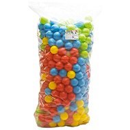 Dolu 500 farebných plastových loptičiek – 9 cm - Loptičky