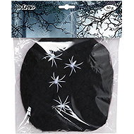 Boland Black spider web with spiders - Decoration