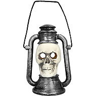 Boland LED lantern, skull motif - Decoration
