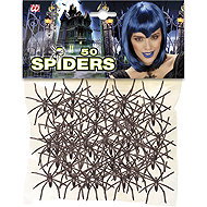 Widmann Spiders 50 pcs - Decoration