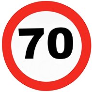 Decoration traffic sign 70 - Decoration