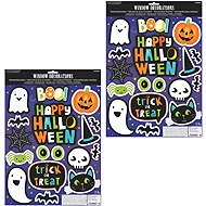 AMSCAN Happy Halloween window stickers - 32 pcs - Decoration