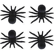 GUIRCA Spider decorations - halloween - 10cm - 4 pcs - Decoration