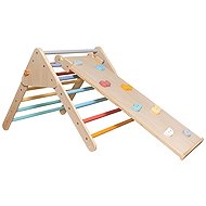 Derrson Montessori Pickle Triangle with 2in1 board W5330 - Children's Climbing Frame
