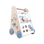 Derrson White forest educational wooden walker - Baby Walker