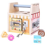 Derrson Motor home with locks - Motor Skill Toy