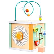 Derrson Wooden Motor Cube Pastel 5 in 1 - Motor Skill Toy