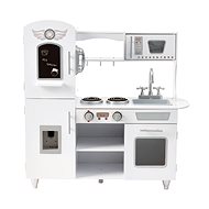 Derrson Downtown Large Wooden Kitchen White - Play Kitchen