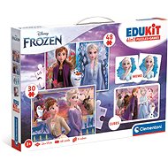 CLEMENTONI Ice Kingdom 4in1 game set - Jigsaw Puzzle