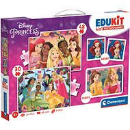 CLEMENTONI Disney princesses 4in1 game set - Jigsaw Puzzle