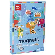 Apli Magnets World Map - Jigsaw Puzzle