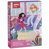 Apli Metallic Transfer Fashion - Kids Stickers