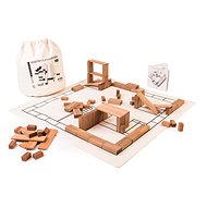 Didawood Building blocks with floor plan - Building Set